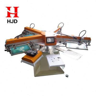 China Fabrics Printer Factory Manufacturer 2 Colors Automatic Silk Screen Printing Machine Prices for sale