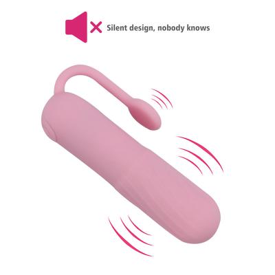 China ABS Silicone APP Based Mini Eggs Silicone Control Smart Sex Toy Vibration High Speed ​​Bullet Controlled Vibrator for sale