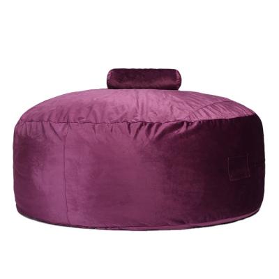 China Removable Cover Dropshipping Love Sofa Soft Sac Rebound Foam Filled Living Room Sofa Skin Chair Room Floor Removeable Sofa for sale