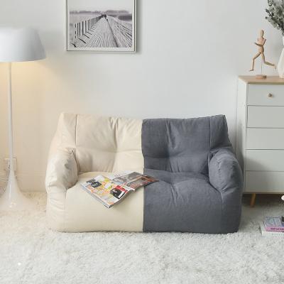 China Removable Cover Modern Minimalist Double Sofa Tatami Simple Fabric Lazy Small Apartment Living Room Creative Sofa for sale