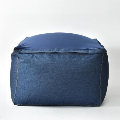 China Removable Cover Cotton Canvas Beanbags Factory Directly Supply Wholesale Unique Shape Soft Sack Fabric Outdoor Giant Bean Bags for sale