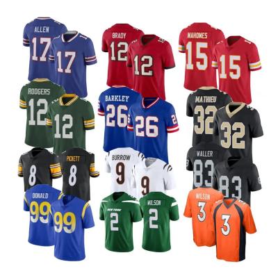 China Anti-Bacterial New Season NFLing Jersey 32 Teams America Top Quality Embroidered Rugby Stitched Football Jersey For Men Women Kids Youth for sale