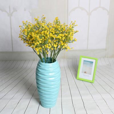 China FL3003 Beautiful Colored Real Touch Latex Babybreath 108 Flower Head Decoration Artificial Babybreath Flower For Home Wedding Party for sale