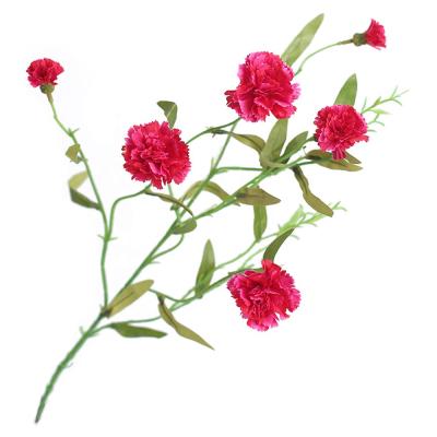 China Natural Home Decoration Simulation Flowers Touch FL3601 Mother's Day Artificial Carnations for sale