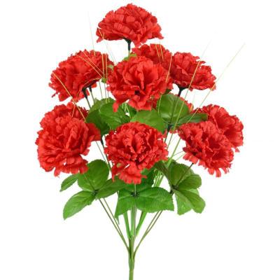 China Real touch hot sale high quality natural simulation silk carnation flower touch FL3602 artificial flower for wedding party home decoration for sale