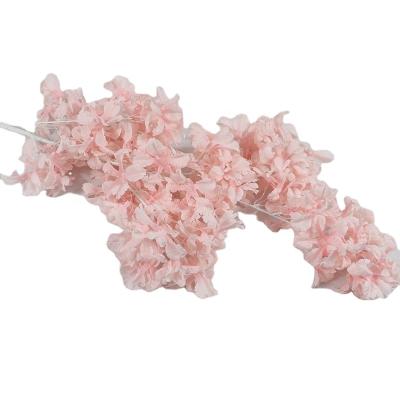 China FL3803 Natural Artificial Hanging Silk White Touch Flower Branches Amazon Cherry Blossoms for sale