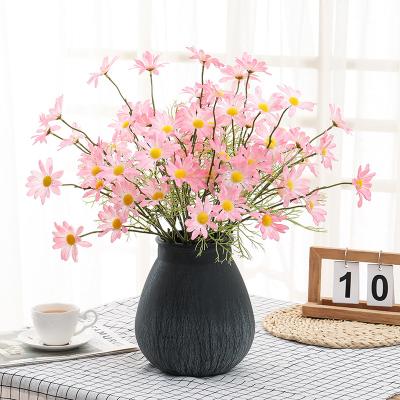 China Contact FL4001 Natural hot sale high quality simulation flowers coreopsis artificial flower chrysanthemum for home decor wedding for sale