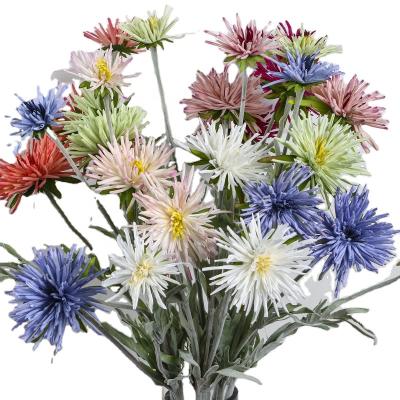 China FL4006 Natural Touch Decorative Flowers Home Decoration and Artificial Garden Chrysanthemum Flower for Wedding Decoration for sale