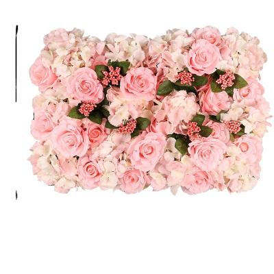 China Factory Wholesale Natural Touch FW1005 Real Peony Silk Flower Wall For Wedding Rose Wall For Rose Wall for sale