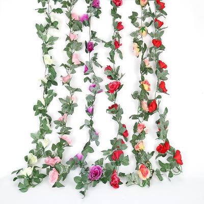 China Beautiful Artificial Flower FV1008 Rose Peony Vine Artificial Flower Touch Decorative Flower Wholesale Colorful Real Wedding Decor for sale