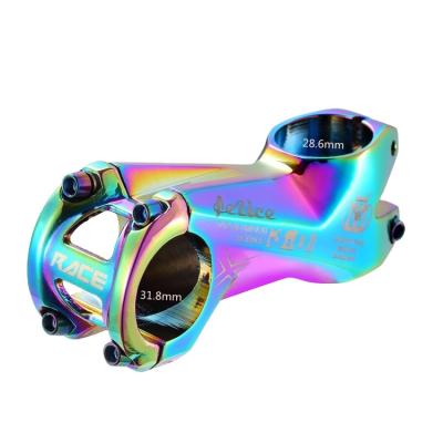 China Colorful Ultralight Xc3.0 Bicycle Stem Mountain Bike Stem MTB XC AM Bicycle Handlebar Rainbow Stem for sale