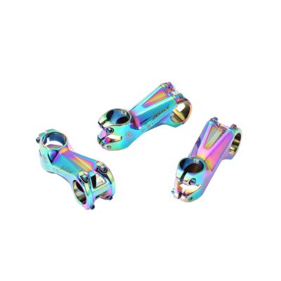 China Wholesale high light utral aluminum alloy colorful ultralight T6 aluminum stable quality and good strength bike stem for sale