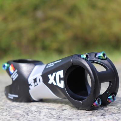 China Lightweight Ultralight Aluminum Road Mountain Bike Stem 7 Degree Bicycle Stem 31.8mm*80mm XC Bike Cycling Parts for sale