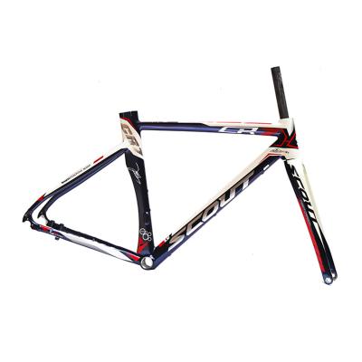 China Durable Aluminum Frames Road Bike Frames Race 700C Bike Frames for sale