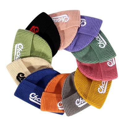 China JOINT Custom Knit Beanie / Hat Winter Hat Embroidered Logo 2021 Wholesale for sale