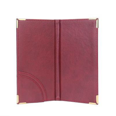 China High Grade Leather Clip Board Menus De Restaurantes Table Restaurant Menu Books Folders Holder Covers Board Restaurant Leather for sale