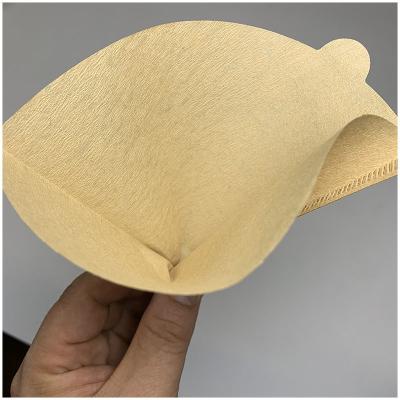 China Biodegradable V Shaped Coffee Filter Papers Lidl For V60 Filter Holder for sale