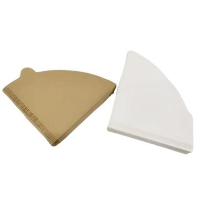 Chine Aucun papier filtre blanchi de café V60 pour le pot de brassage de main à vendre