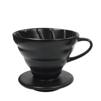 China Kaffee-Filterzubehör-Kaffee-Tropfenfänger-Filter der Art-V60 gießen über Dripper zu verkaufen