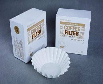 China Der 50 PC-Korb-Kaffee-Filter blich Wegwerfpapierkorb für Kaffeemaschine zu verkaufen