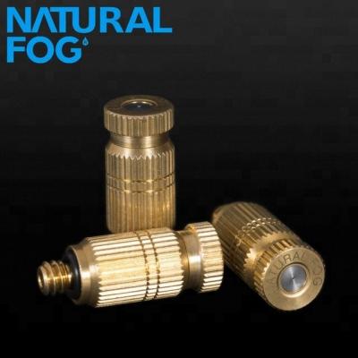 China Natural Taiwan Mist Drip Cooling Mist Fan Free Patio Cooling Brass Nozzle for sale