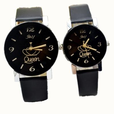 China Quartz Couples Belt Couples Watch Non-waterproof Korean Trend Simple All-match Watch Fashion Simple Classic Male And Female Student for sale