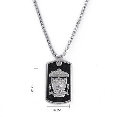 China Fashion Men's Charm Black Stainless Steel Necklace Stainless Steel Punk Necklace for sale