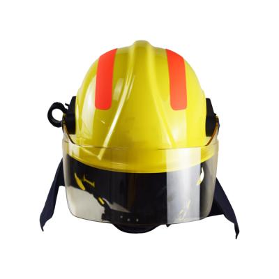 China Insulation Factory Price Fire Helmet With Double Visor Waterproof To Protect Helmet Europe Fire Helmet for sale