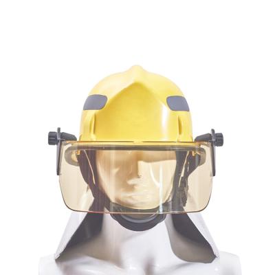 China 2022 Hot Sale Europe Corrosion Resistance Helmet Camera Rescue Professional Firefighter Helmet for sale