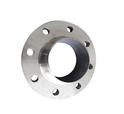 China Ti GR12 WNRF Titanium Pipe ANSI B Fitting 16.5 INCH CL600 Flange 6 Thread Forged Gr5 Flange for sale