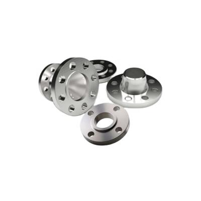 China Supplier Titanium Pipe Flange Fitting Industrial Titanium GR2 Flange For Submersible ASME B16.5 for sale