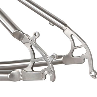 China Titanium BMX MTB Bike Frame Bicycle Frame In Bicycle Parts for sale