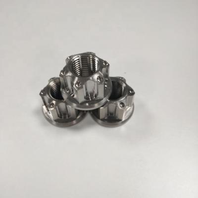 China M6, M8, M10, M12, M14, M16 Titanium Screw Hex Nuts Automotive Industry Fasteners for sale