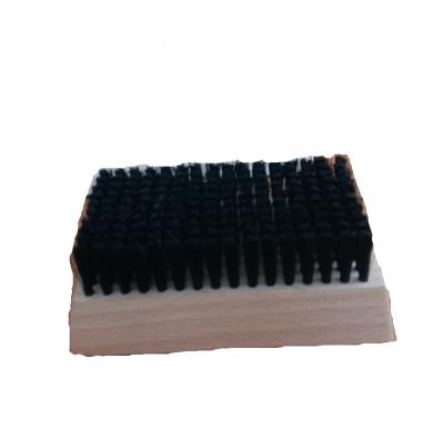 China Sustainable New 0.076 Mm Anilox Roller Ceramic Wood Handle Brush Cleaning Brush for sale