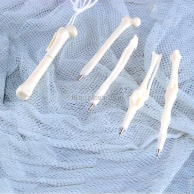 China Doctor Promotional Pen Clinic Pharmaceutical Items Plastic Bone Shape Pen for sale