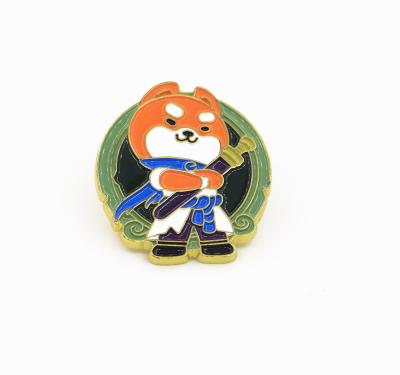 China Europe factory direct sales commemorative school badge badge customized paint brooch metal badge for sale