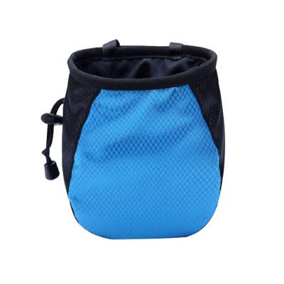 China Factory Wholesale Anti Theft Drawstring Climbing Chalk Bag Waterproof Outdoor Climbing Bouldering Chalk Bag for sale