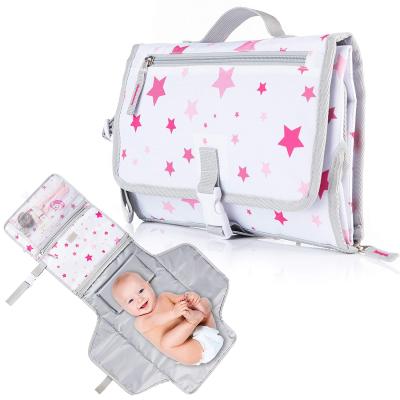 China High Quality Custom Made Lightweight Water Resistant Diaper Baby Diaper Portable Travel Changing Mat Baby For Baby Care for sale