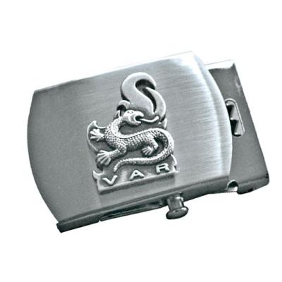 China Custom Made Style Custom Silver Sling Tactical Military Belt Buckle for sale