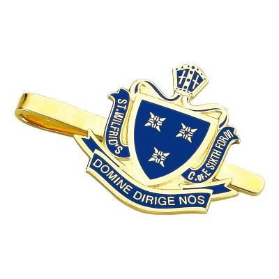 China Custom Brass Soft Hard Enamel Military Bar Link Clips and Cuff Links for sale