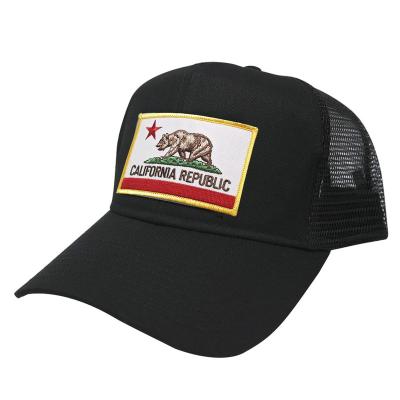 China custom 3D iron on fashionable teenage embroidery baseball cap with patch for sale