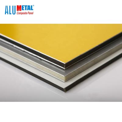 China Modern Exterior Used A2 PVDF ACP/ACM/ACP 4mm Composite Sheet Aluminum Sheet Price 3mm For Advertising Board for sale