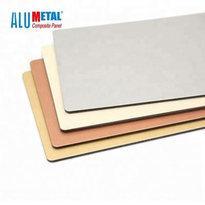 China Modern Building Facade ACP 3mm / 4mm / 5mm PVDF Aluminum Composite Panel Manufacturer for sale