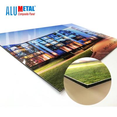 China Outdoor alucom aluminum composite panel for outdoor advertising ACP panels for sale