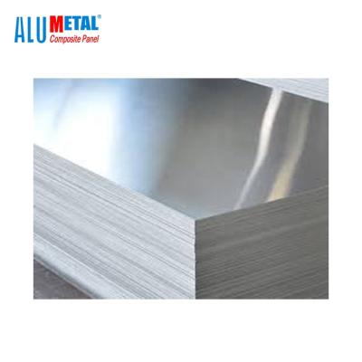 China Construction 5005 Silver Hard Anodized Coated Aluminum Sheet 1.2mm 0.5mm Thick for sale