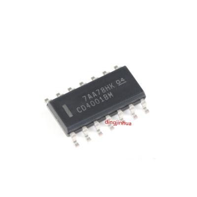 China -- Gate SMD Logic CD4001BM96 SOIC-14 CMOS NI Quad 2 Input Chip for sale