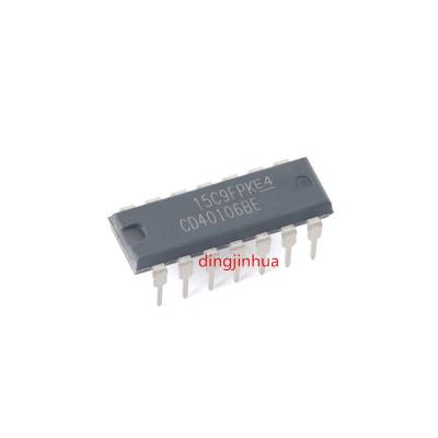 China Standard CD40106BE PDIP-14 ThroughHole Schmitt Trigger Six-part Chip for sale