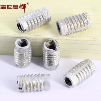 China Furniture Desk Table Stainless Steel Threaded Inserts Metal Thread Repair Insert Tapping Screw Drill Bolt Self Drill Slotted Tapping Screw for sale