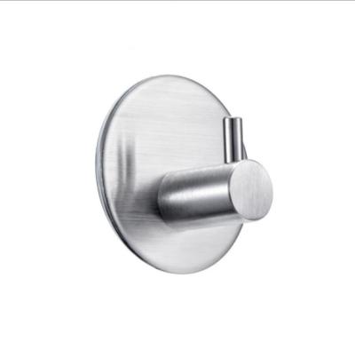 China CLASSIC Wall Mounted Self Adhesive Stainless Steel Bathroom And Kitchen Towel Robe Hooks for sale