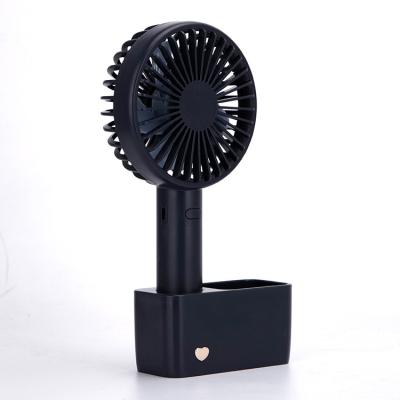 China Portable Button Control Fan With Lightweight Handheld Fan In Student Dorm Outdoor Quiet USB Rechargeable Mini Fan for sale